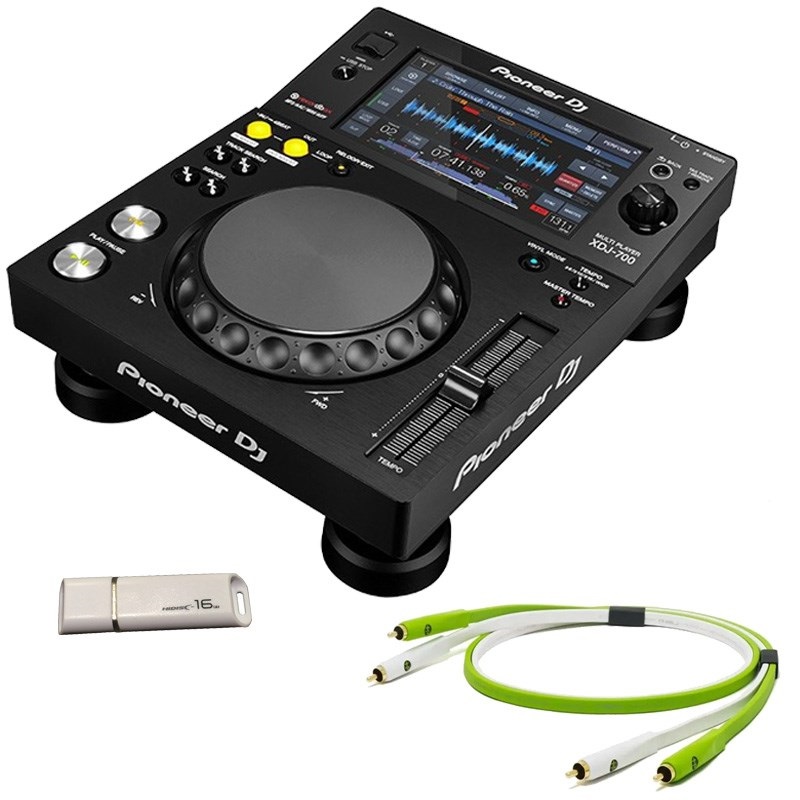 Pioneer DJ XDJ-700 + OYAIDE製 高品質RCAケーブル SET 【今なら16GB ...