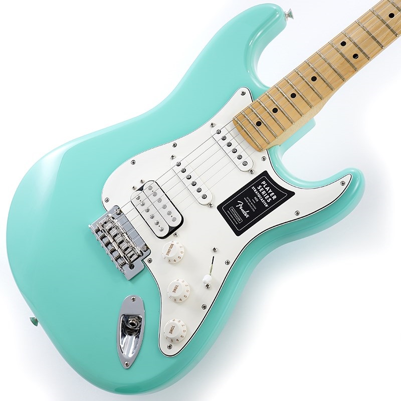 Fender MEX Player Stratocaster HSS (Sea Form Green/Maple) [Made In ...
