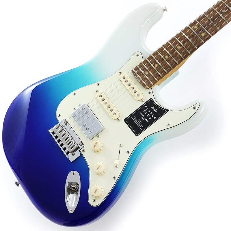 Fender MEX Player Plus Stratocaster HSS (Belair Blue/Pau Ferro