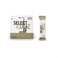 【訳アリ大特価！】《硬さ：2H》テナーサックス用リード ダダリオ・ウッドウインズ セレクトジャズ(Select Jazz) ファイルドカット 個別包装25枚入り