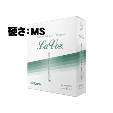 D'Addario Woodwinds (RICO) 《硬さ：MS(ミディアム・ソフト)》ソプラノサックス用リード ダダリオ・ウッドウインズ ラヴォーズ