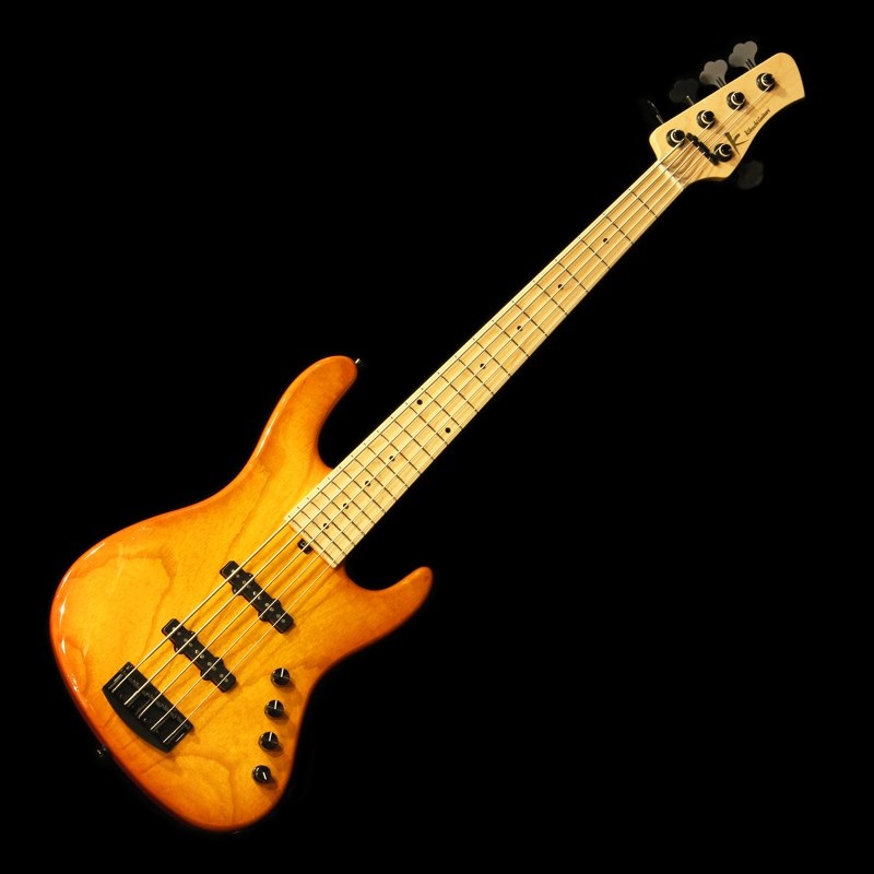 Custom 5st J Bass (Caramel Burst)
