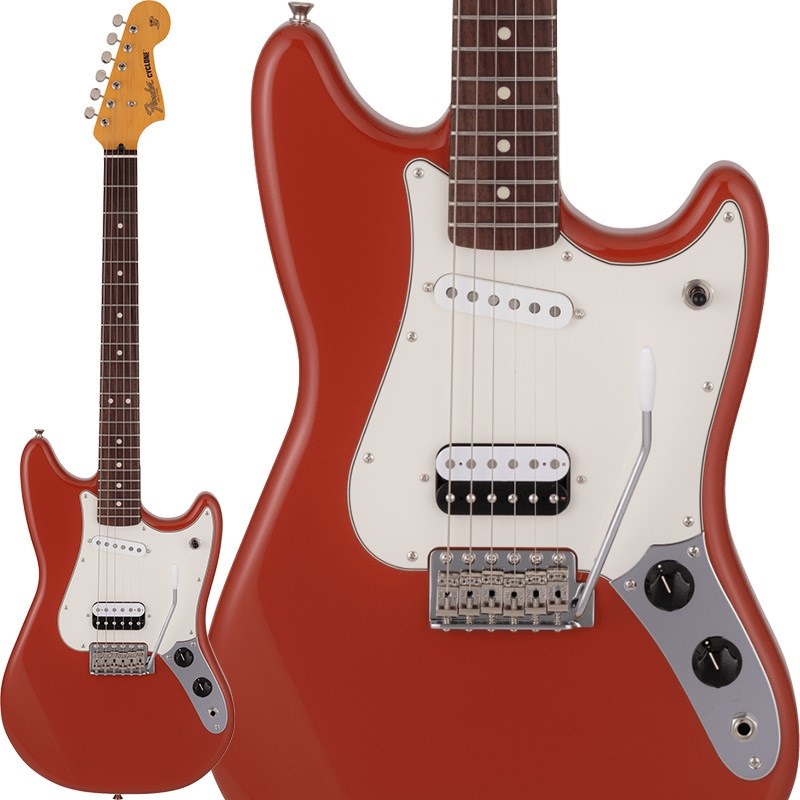 Fender Made in Japan Made in Japan Limited Cyclone (Fiesta Red 