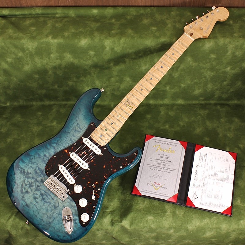 【USED】IKEBE 45th Anniversary Custom Stratocaster NOS Custom Blue Burst Master Built By Kyle McMillin S/N CZ556801の商品画像