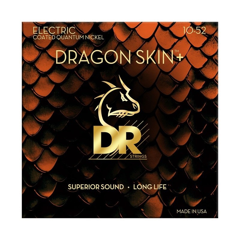 DRAGON SKIN＋(10-52) [for Electric Guitar] [DEQ-10/52]
