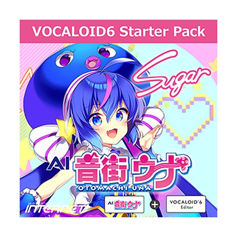 VOCALOID6 Starter Pack AI 音街ウナ Sugar (オンライン納品) ※代金引換はご利用頂けません