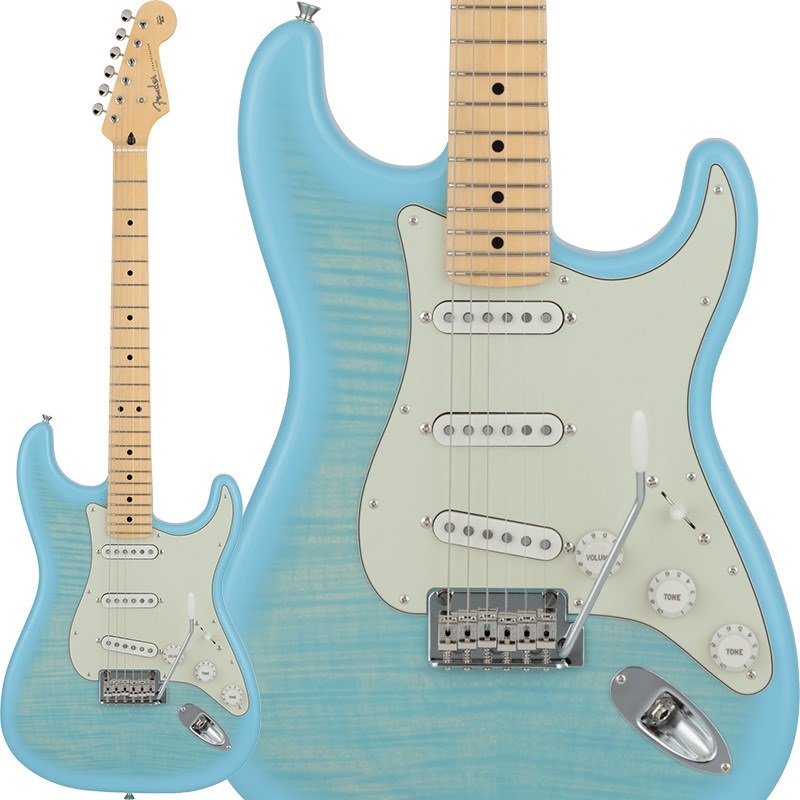 2024 Collection Hybrid II Stratocaster FMT (Flame Celeste Blue/Maple)の商品画像