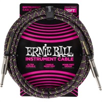 Braided Instrument Cable 10ft S/S (Purple Python) [#6427]