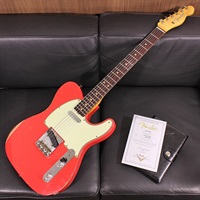 2024 Time Machine 1963 Telecaster Relic Aged Fiesta Red SN. CZ577720