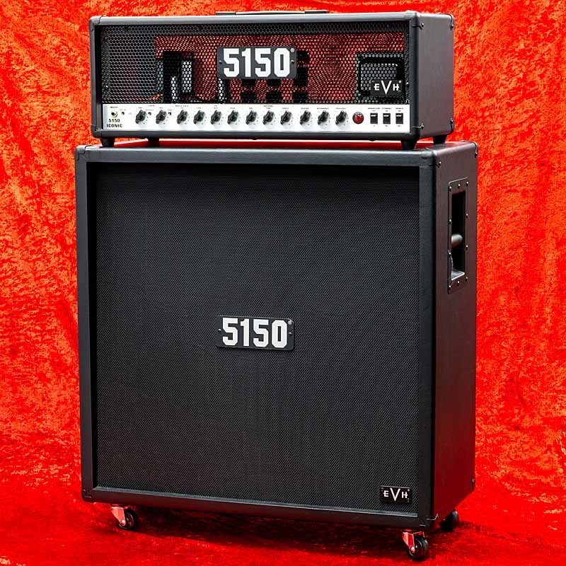 【USED】5150 Iconic 80W HD BK + Iconic 4x12 CABINET