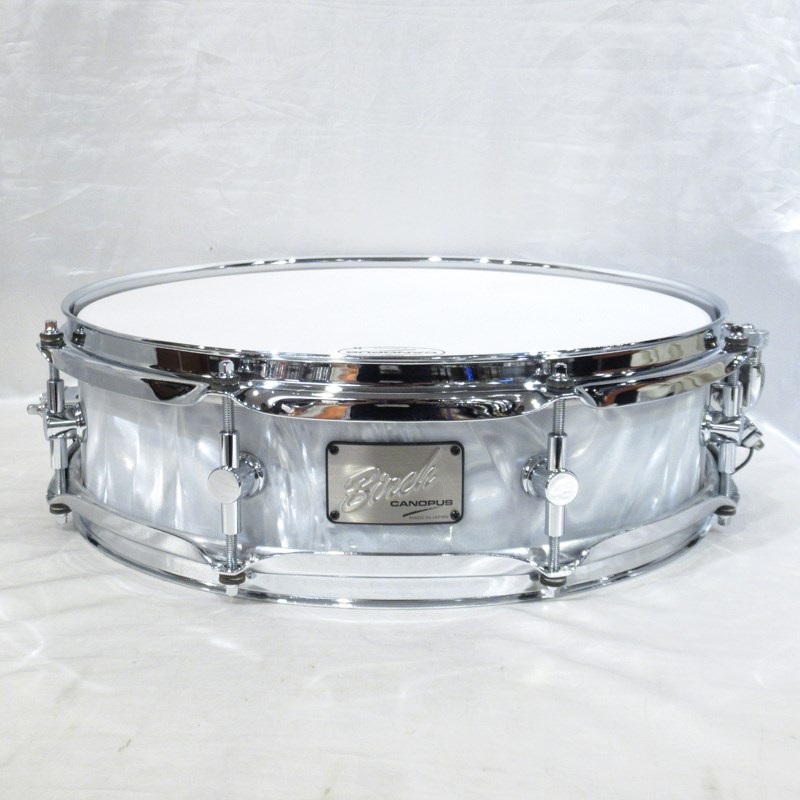 BR-1440 [Birch Snare Drum 14''×4'' - White Satin]