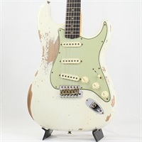 2019 Collection Time Machine 1959 Stratocaster Heavy Relic (Aged Olympic White) [SN.CZ578523]