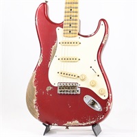 MBS 1958 Stratocaster Heavy Relic Master Built by Andy Hicks (Poison Apple Red) [SN.AH0299]
