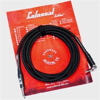Brooklyn Instrument Cable  11FT [ST-RT] [Black]【AmpStation LOGO】