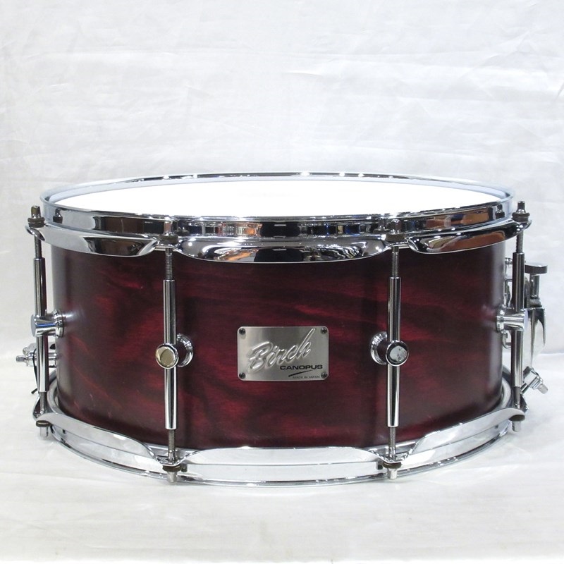 【USED】BR-1465 [Birch Snare Drum 14''×6.5'' - Rotten Red]