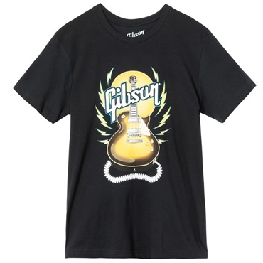 Gibson 70s Tour Tee (Black)(Extra Large) [GA-TEE-TOUR-BLK-XL]