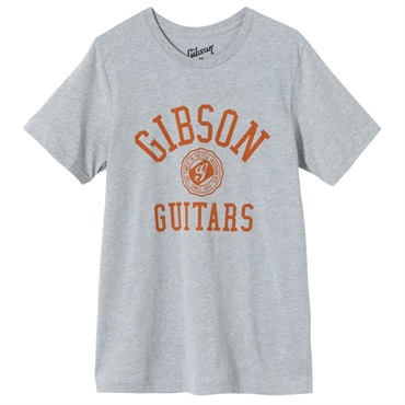 Gibson Collegiate Tee (Heather Gray)(Large) [GA-TEE-COLG-GRY-LG]