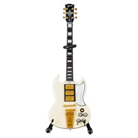 AXE HEAVEN(R) '64 SG Custom White 1:4 Scale Mini Guitar Model [GG-222AH]