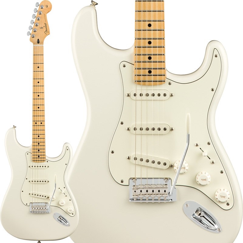 Player Stratocaster (Polar White/Maple) [Made In Mexico] 【旧価格品】
