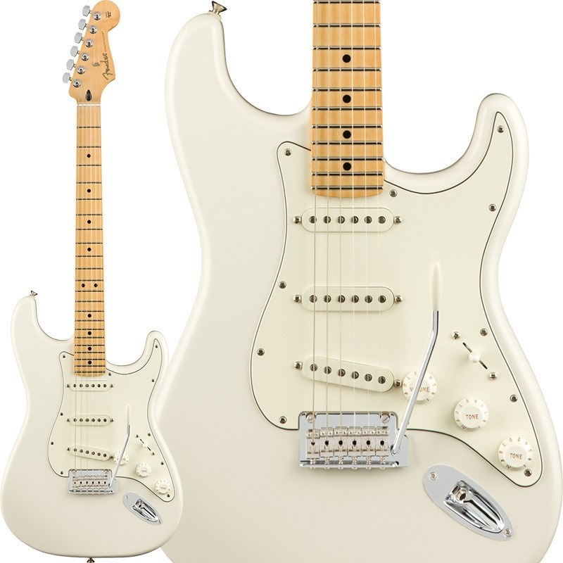 Player Stratocaster (Polar White/Maple) [Made In Mexico]【旧価格品】