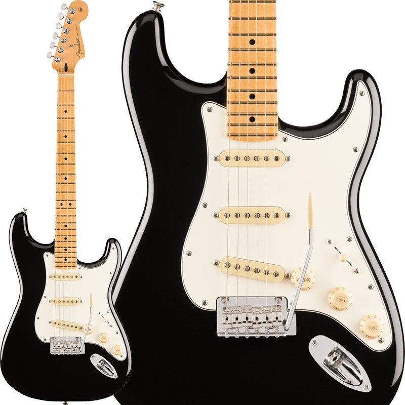 Player II Stratocaster (Black/Maple)の商品画像