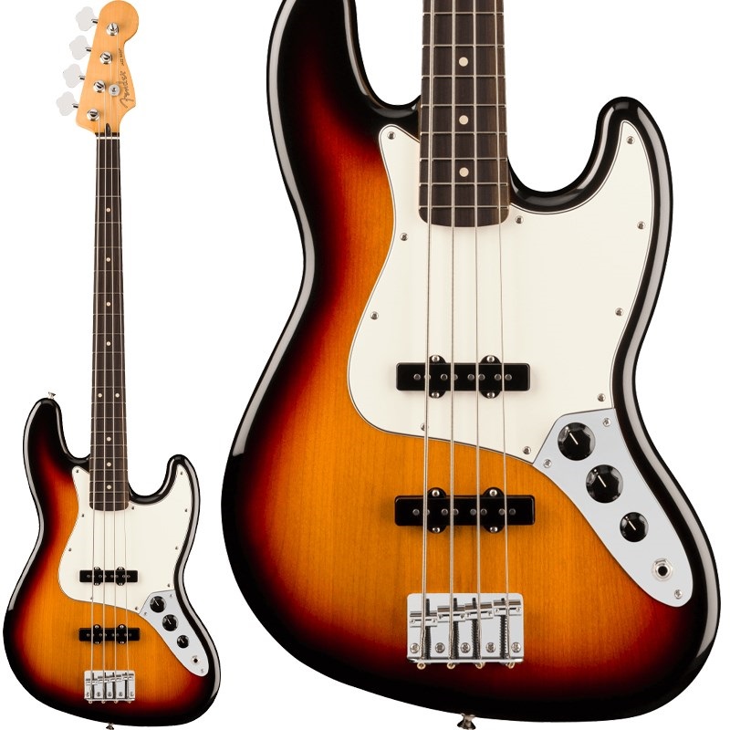 Player II Jazz Bass (3-Color Sunburst/Rosewood)