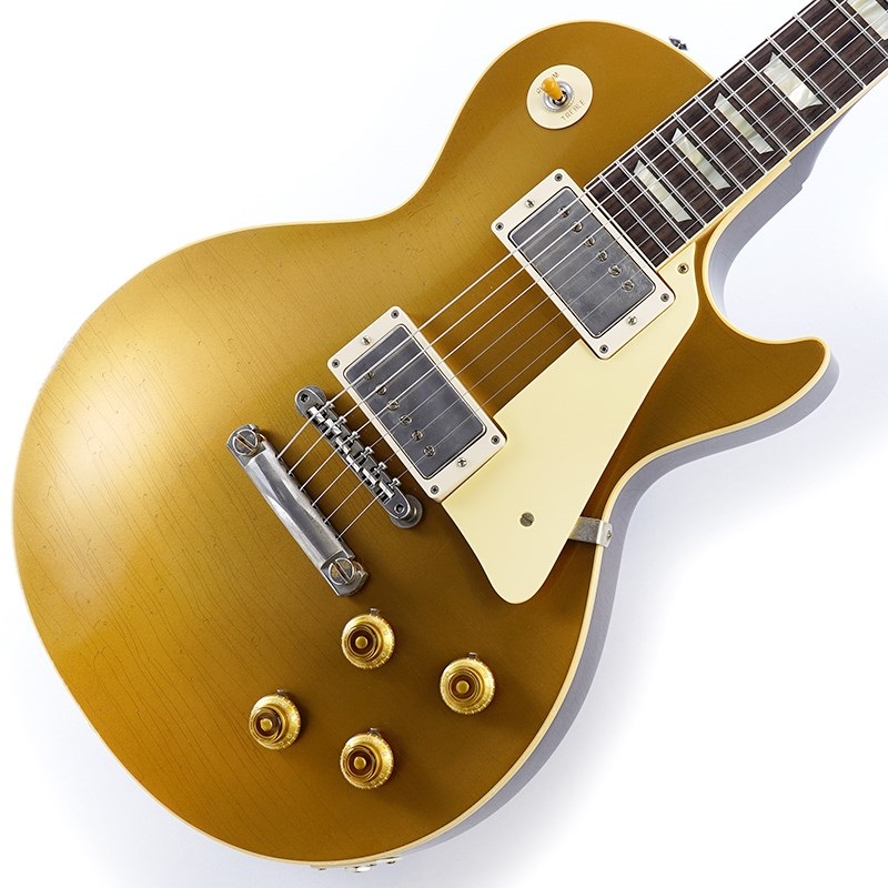 Murphy Lab 1957 Les Paul Gold Top Reissue Double Gold Dark Back Light Aged SN.74911