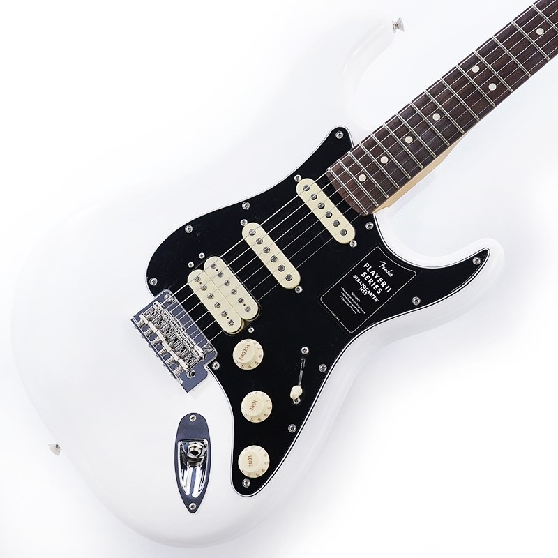 Player II Stratocaster HSS (Polar White/Rosewood)の商品画像