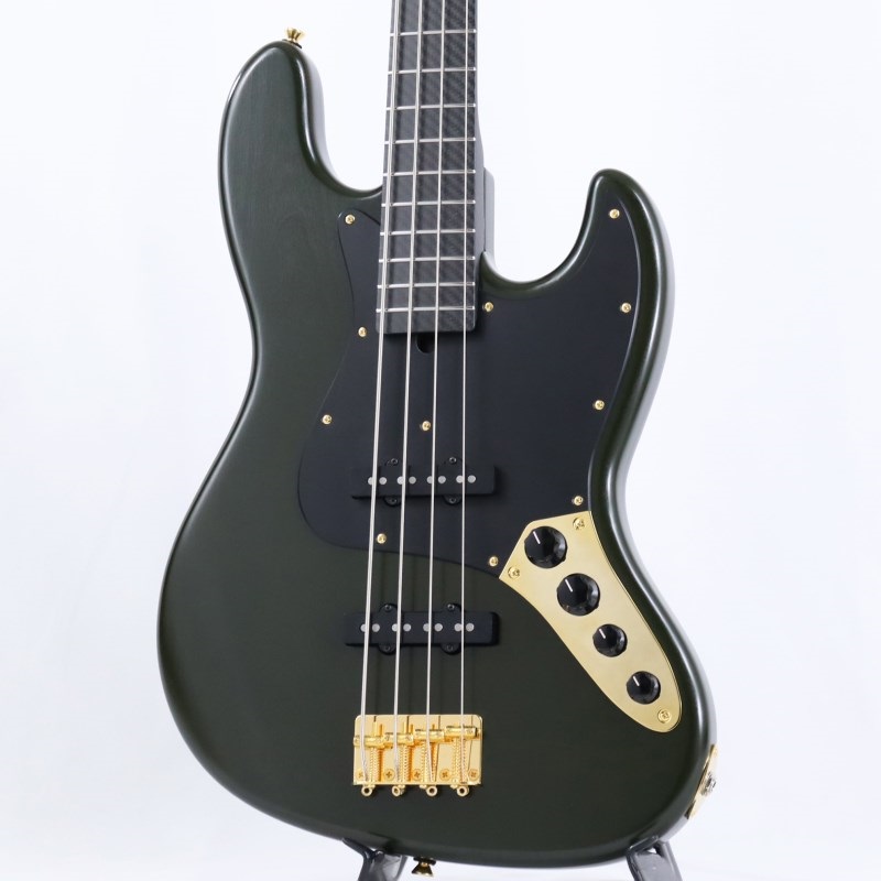 Classic Style J4 Carbon Neck (Transparent Deep Green Thin Lacquer)