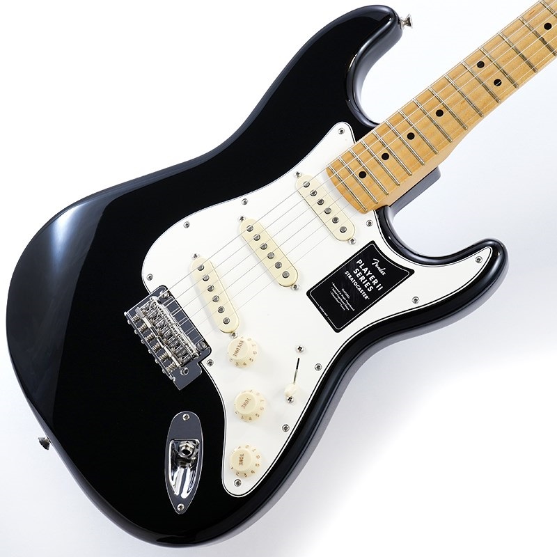 Player II Stratocaster (Black/Maple)[特価]