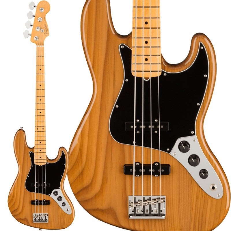 American Professional II Jazz Bass (Roasted Pine/Maple) 【特価】