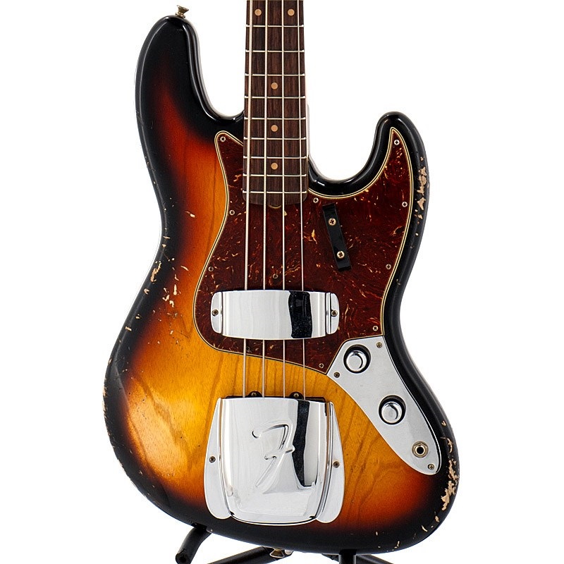 2024 Custom Collection 1961 Jazz Bass Heavy Relic (3-Color Sunburst)の商品画像