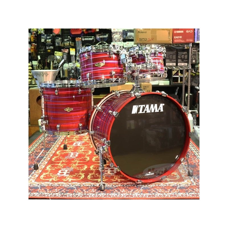 TAMA Starclassic Walnut/Birch 4pc Drum Kit [WBS42S-LPO，Lacquer Phantasm Oyster]【店頭展示特価品】