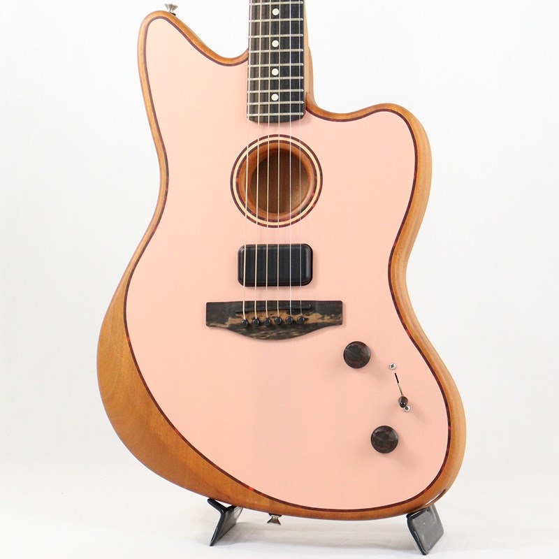 Fender Acoustics FSR American Acoustasonic Jazzmaster (Shell Pink/Ebony  Fingerboard) 【特価】 ｜イケベ楽器店オンラインストア