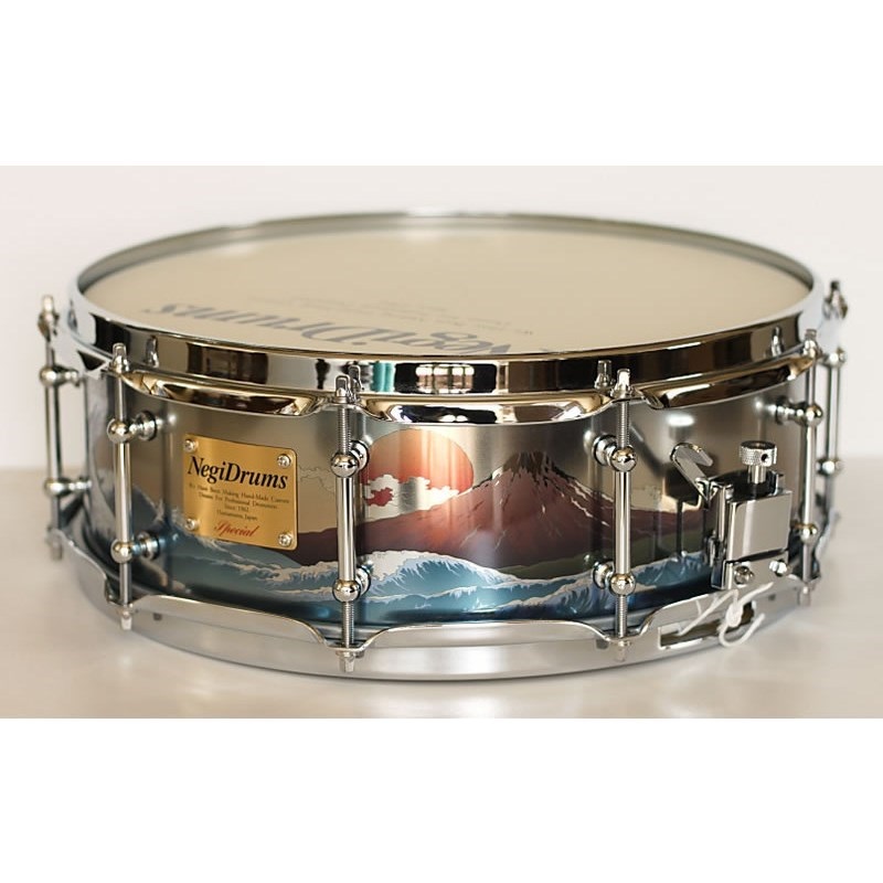 Negi Drums GNFJ-1450PI [1.2mm Steel 14''x5'' Snare Drum - 銀富士]【Made in  Japan】 ｜イケベ楽器店オンラインストア