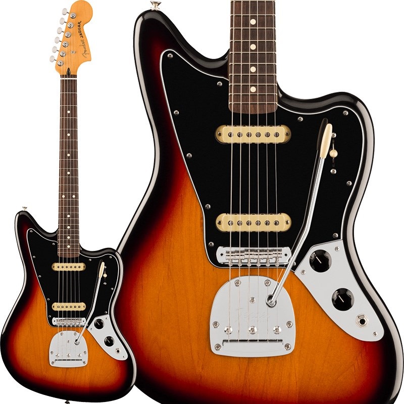 Fender MEX Player II Jaguar (3-Color Sunburst/Rosewood)