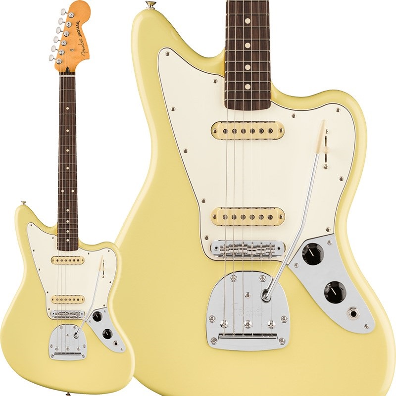 Fender MEX Player II Jaguar (Hialeah Yellow/Rosewood)