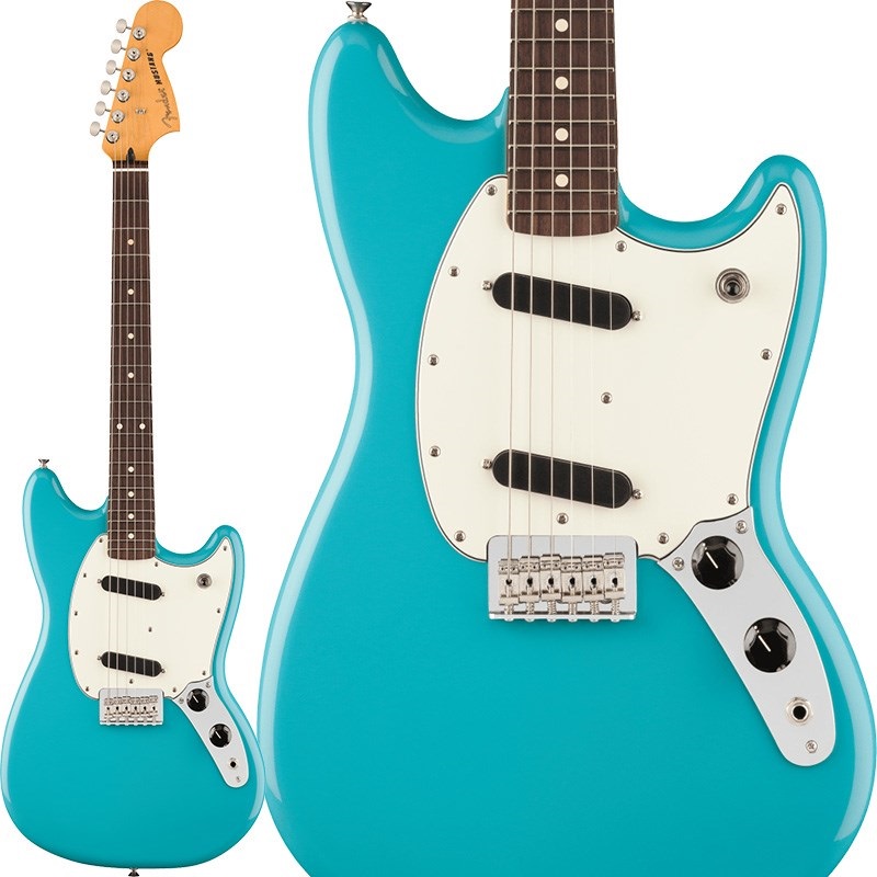 Fender MEX Player II Mustang (Aquatone Blue/Rosewood)