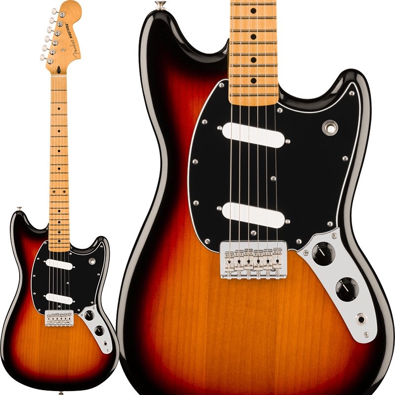 Fender MEX Player II Mustang (3-Color Sunburst/Maple)