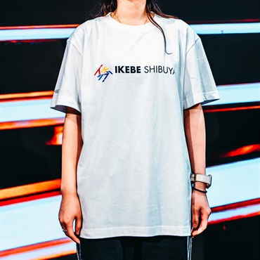 Ikebe Original IKESHIBU LOGO TEE / WHITE / M SIZE