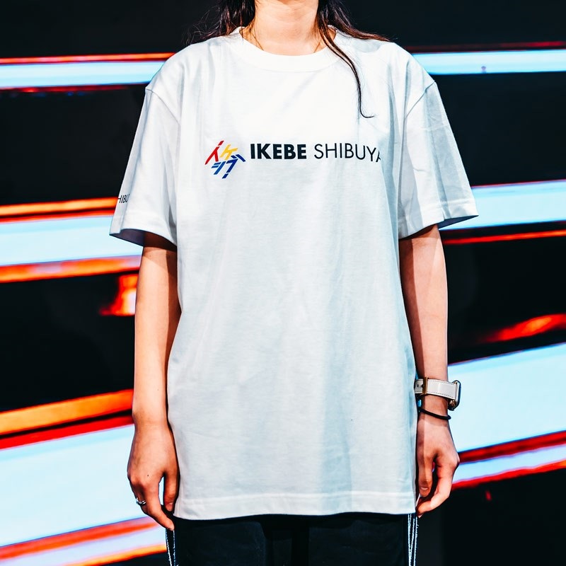 Ikebe Original IKESHIBU LOGO TEE / WHITE / M SIZE