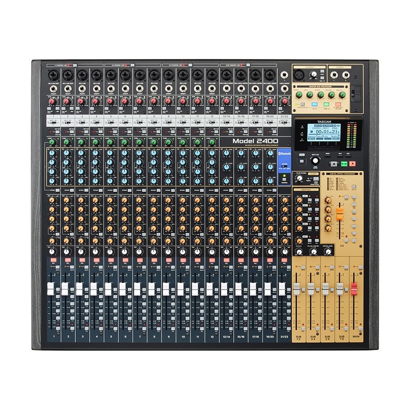 TASCAM Model 2400(24chマルチトラックレコーディングミキサー/USBオーディオインターフェース)【予約商品・9月下旬以降発売予定】  ｜イケベ楽器店オンラインストア