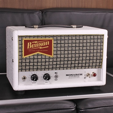 Benson Amps Monarch 15 Watt Head White Tolex