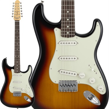 Fender Made in Japan Made in Japan Limited Stratocaster XII (3-Color Sunburst/Rosewood)