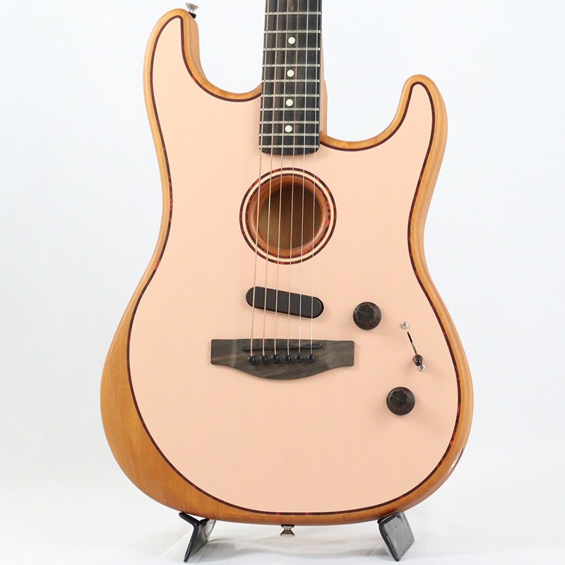 Fender Acoustics FSR American Acoustasonic Stratocaster (Shell Pink/Ebony Fingerboard) 【特価】