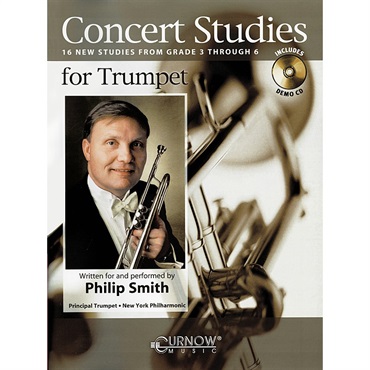 Hal Leonard スミス ： トランペットのための演奏会用練習曲集 (グレード3-6) / CD付