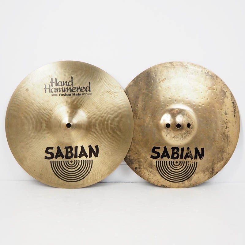 SABIAN 【USED】HH Fusion Hats 14 pair [Top:1114g/Bottom:1666g] ｜イケベ楽器店オンラインストア