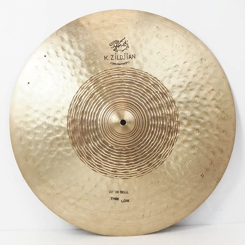 Zildjian 【USED】K Constantinople Hi Bell Thin Low Ride 22 [2285g/リベットホールあり]