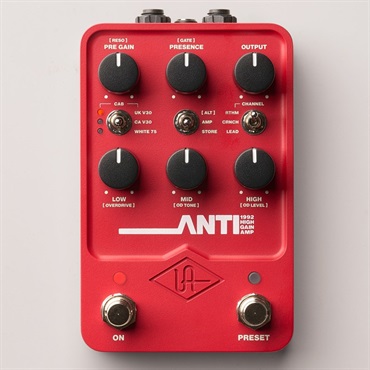 【特別価格プロモーション】UAFX ANTI 1992 High Gain Amp