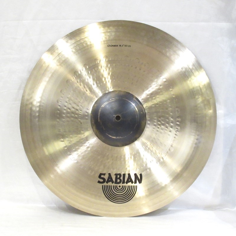 SABIAN 【USED】Raw Bell Reverse Cup Chinese 18.5'' [1175g]